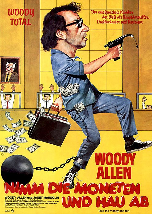 Woody, der Unglücksrabe - Plakate