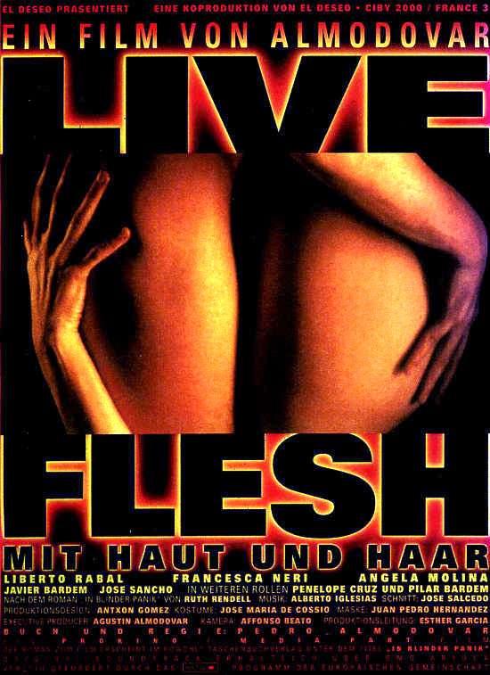 Live Flesh - Mit Haut und Haar - Plakate