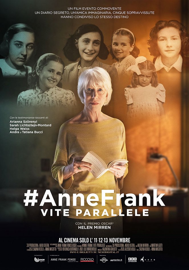#AnneFrank. Vite parallele - Julisteet