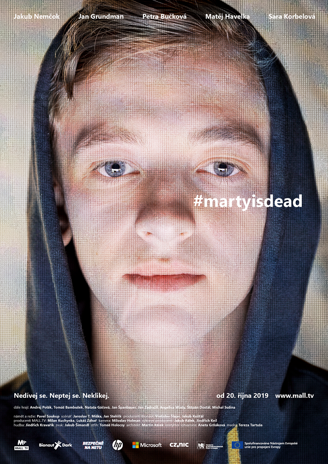 #martyisdead - Cartazes
