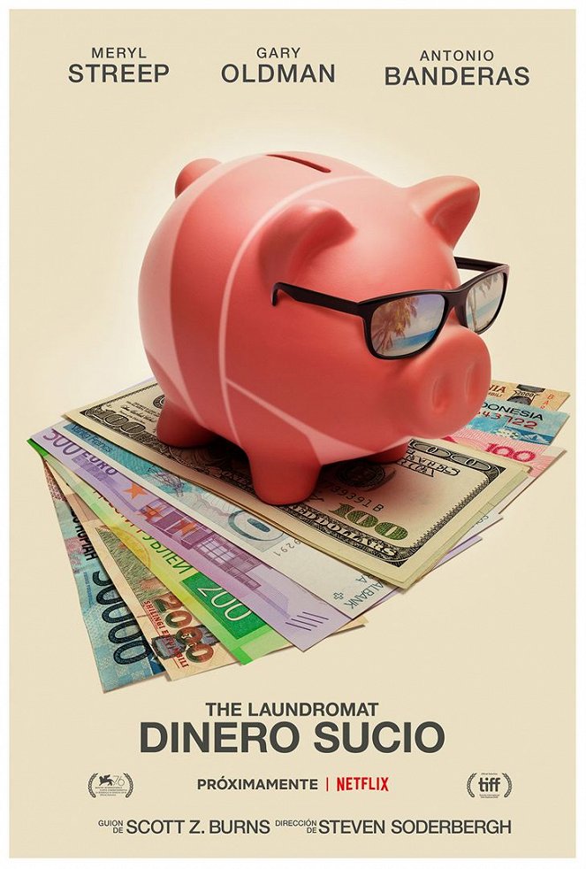 The Laundromat: Dinero sucio - Carteles