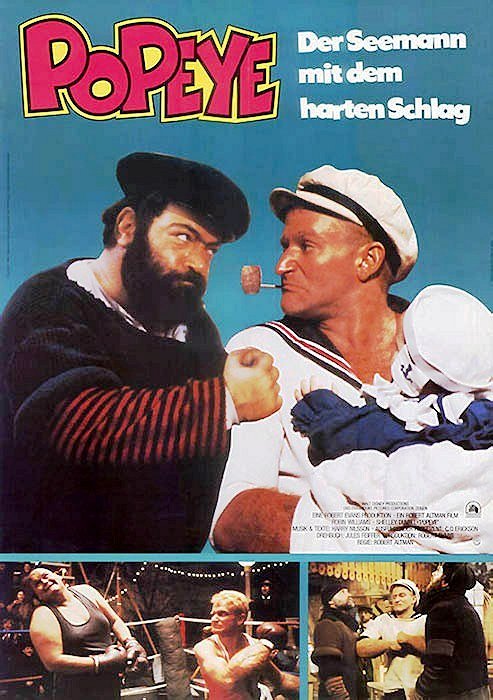 Popeye - Der Seemann mit dem harten Schlag - Plakate