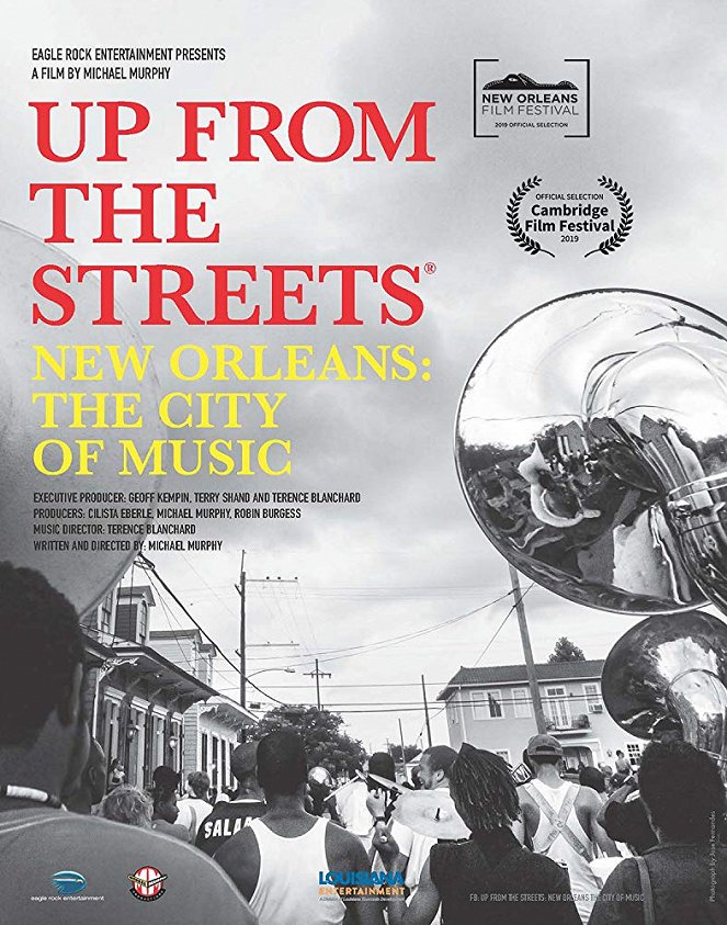 Up from the Streets: New Orleans: The City of Music - Plakaty