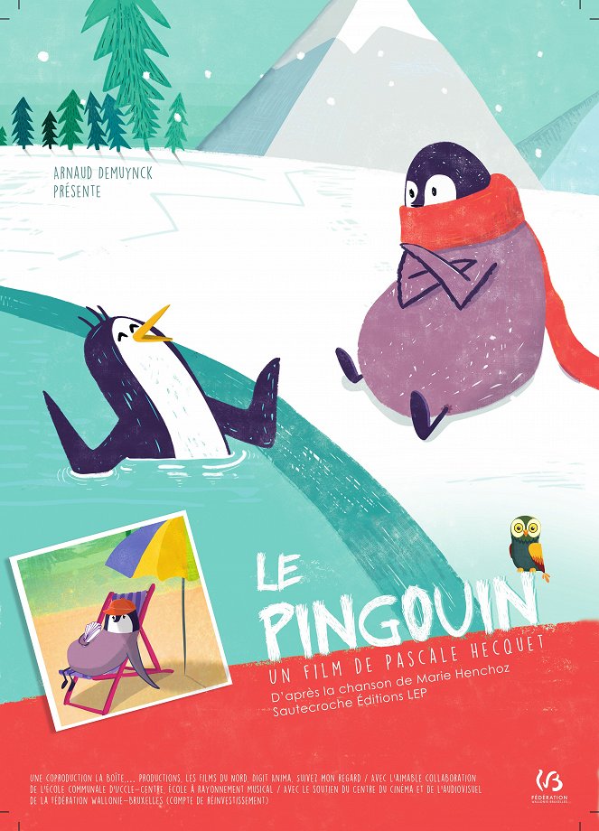 Nespokojený tučňák - Plakáty