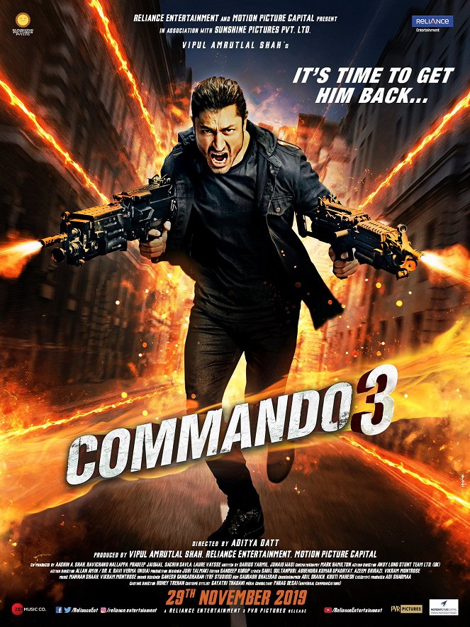 Commando 3 - Cartazes