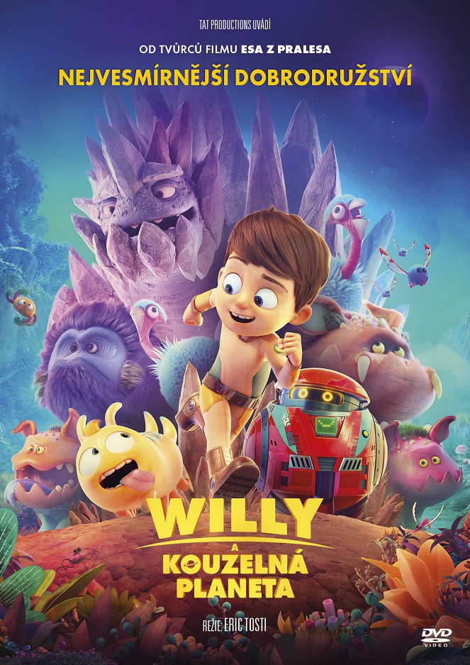 Willy a kouzelná planeta - Plakáty