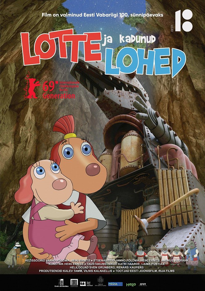 Lotte and the Lost Dragons - Posters