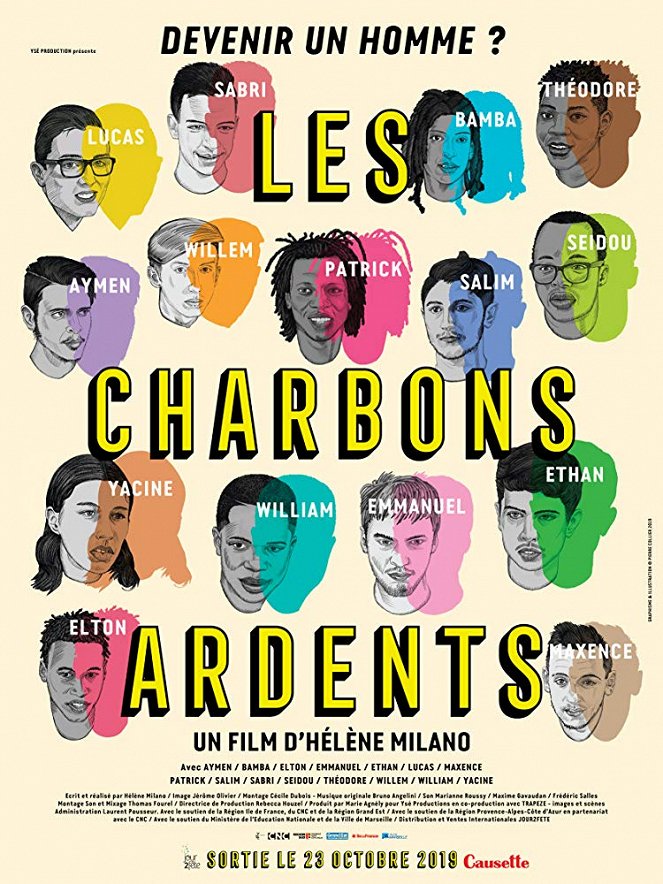 Les Charbons ardents - Plakátok