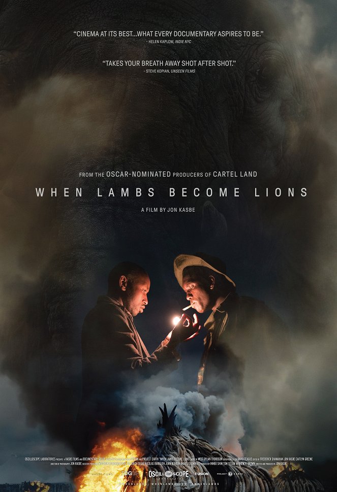 When Lambs Become Lions - Affiches