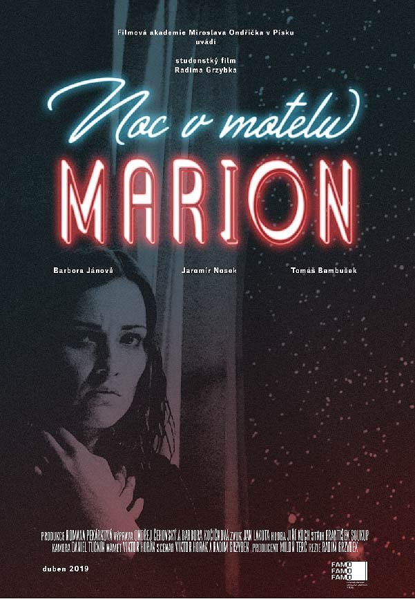 Noc v motelu Marion - Plakaty