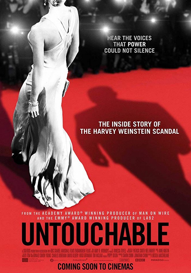 L'Intouchable, Harvey Weinstein - Affiches