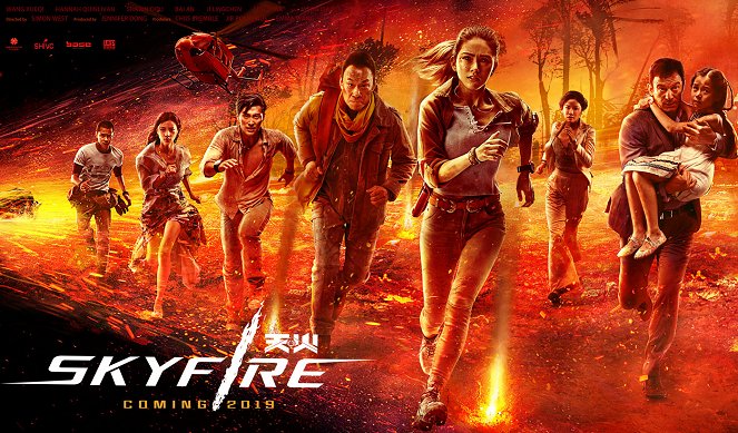 Skyfire - Eine Insel in Flammen - Plakate