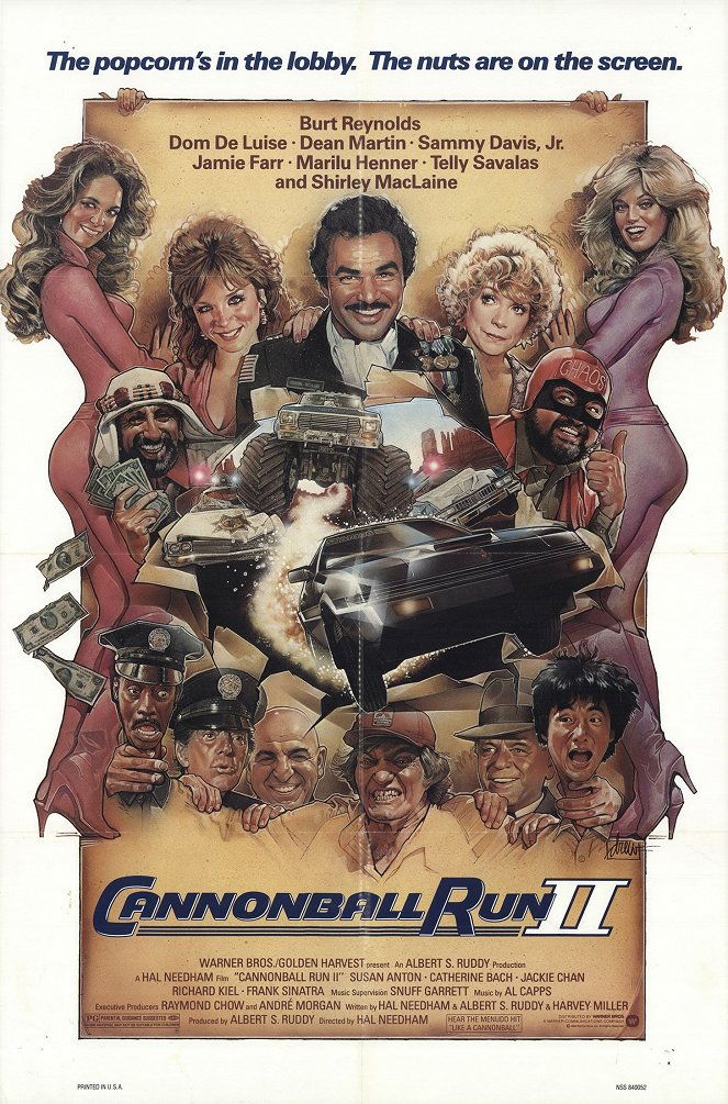 Cannonball Run II - Plakaty