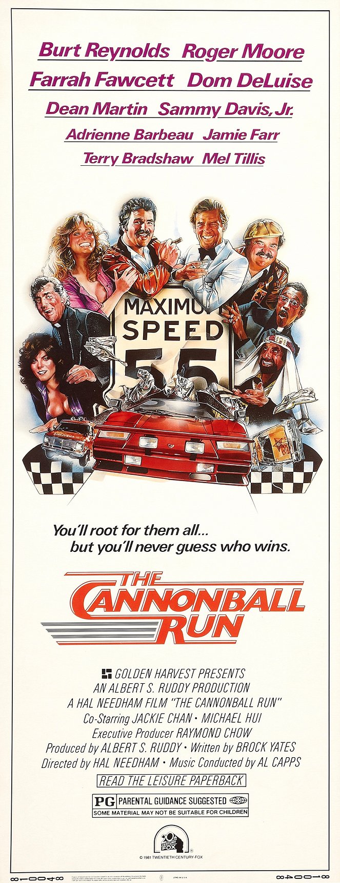 The Cannonball Run - Plakaty