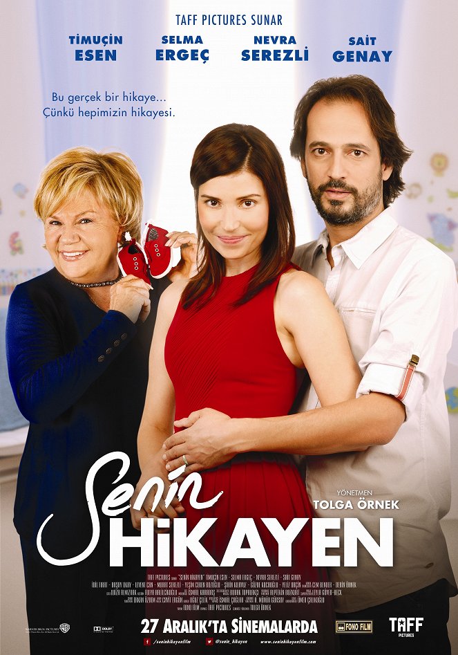 Senin Hikayen - Affiches