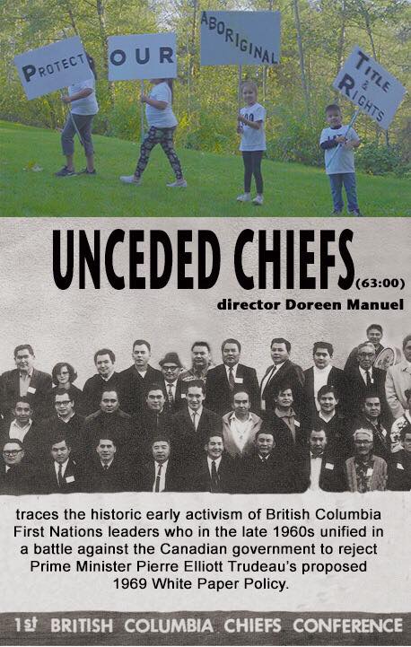 Unceded Chiefs - Carteles