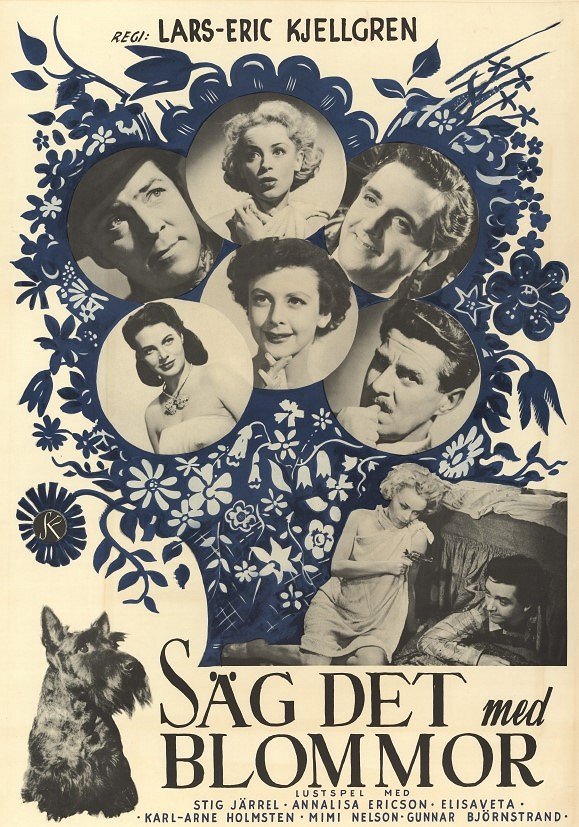 Säg det med blommor - Posters