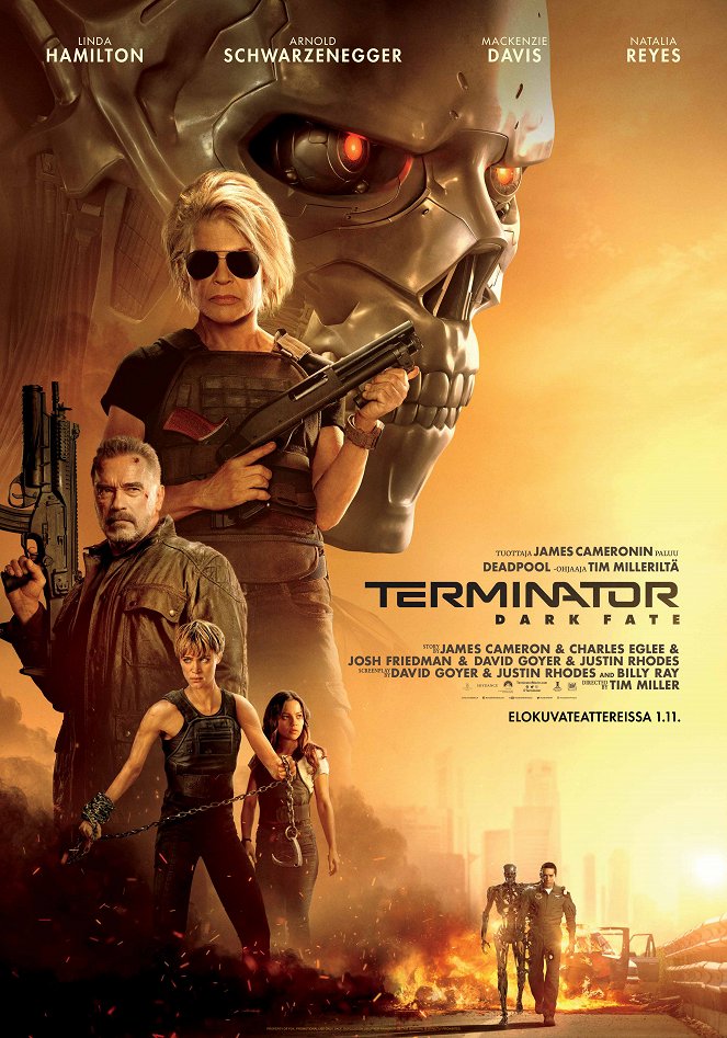 Terminator: Dark Fate - Julisteet