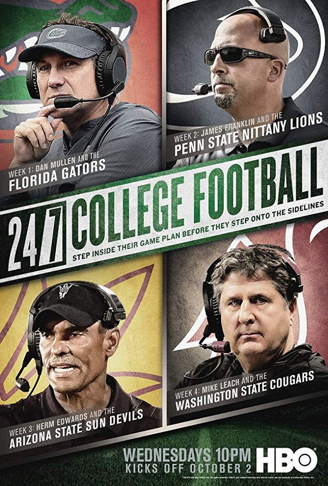 24/7 College Football - Affiches