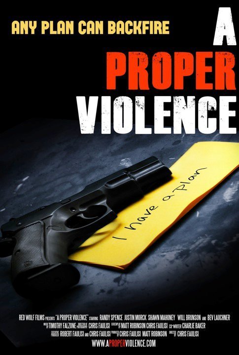 A Proper Violence - Cartazes