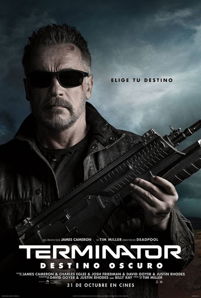 Terminator: Destino oscuro - Carteles