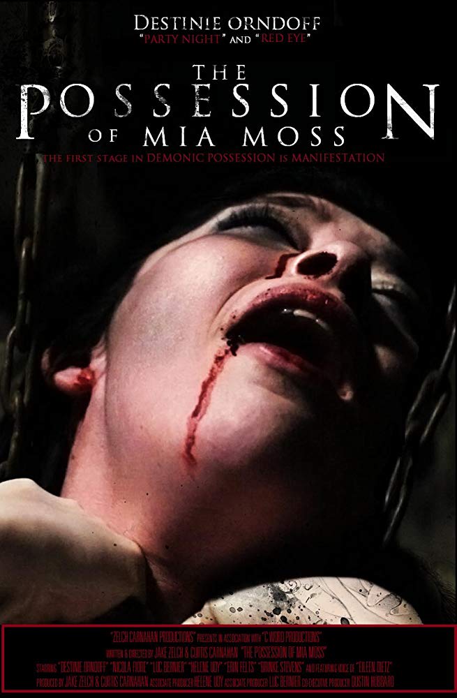 The Possession of Mia Moss - Affiches