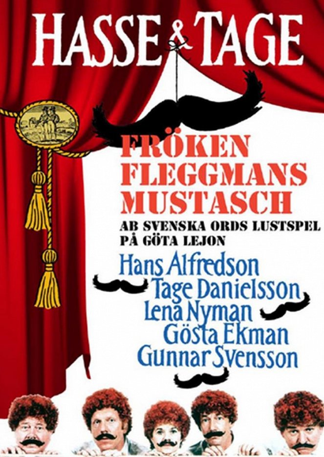Fröken Fleggmans mustasch - Plakaty
