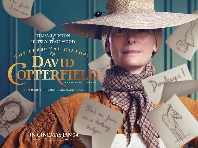 La increíble historia de David Copperfield - Carteles