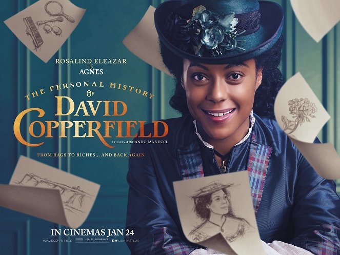 La increíble historia de David Copperfield - Carteles