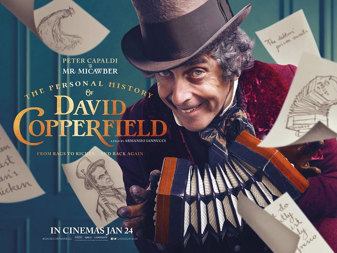 La increíble historia de David Copperfield - Carteles