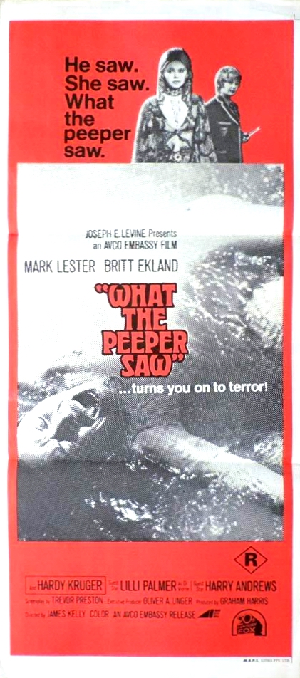 What the Peeper Saw - Posters