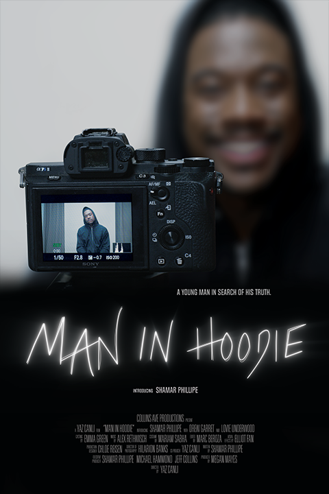 Man in Hoodie - Affiches