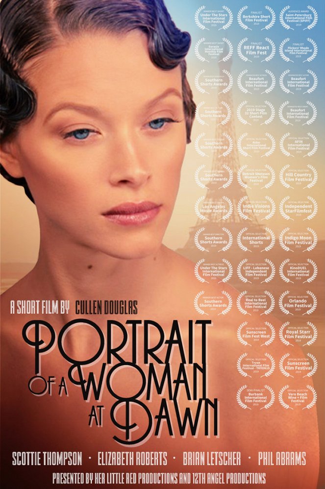 Portrait of a Woman at Dawn - Posters