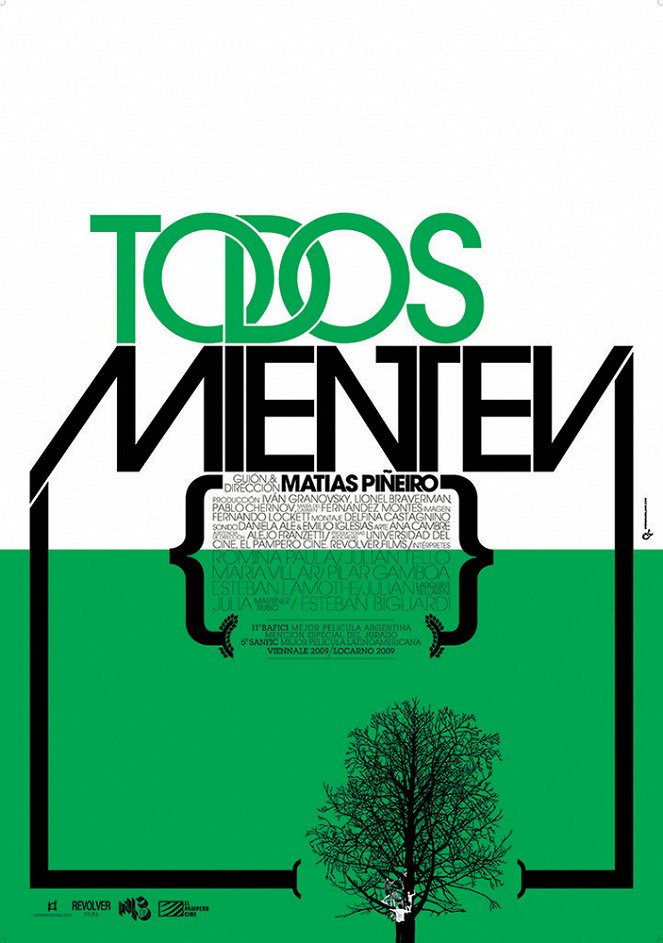 Todos mienten - Affiches