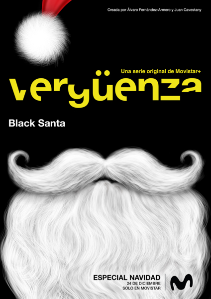 Vergüenza - Black Santa - Cartazes