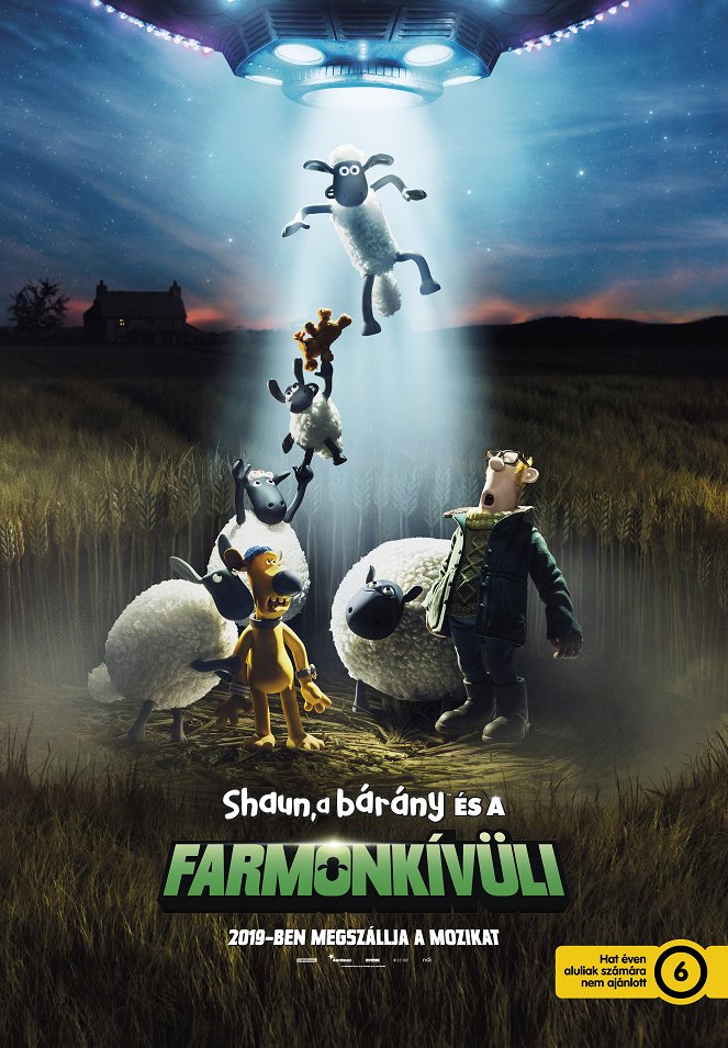 Shaun, a bárány és a farmonkívüli - Plakátok