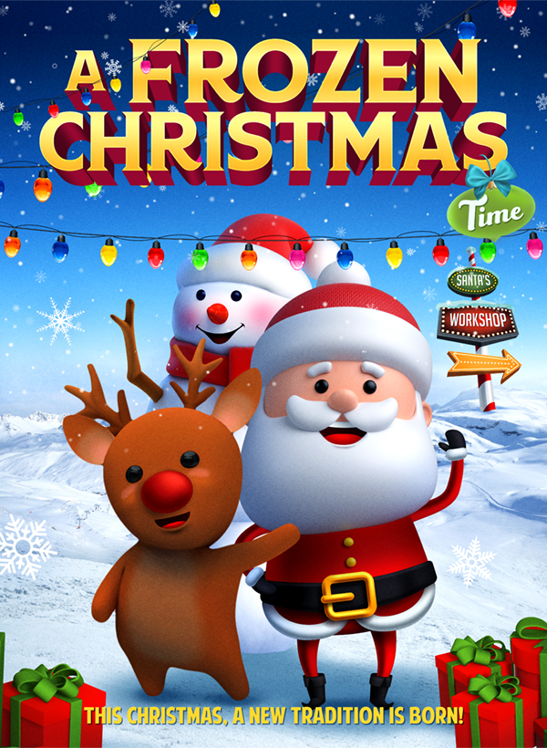 A Frozen Christmas Time - Plakátok