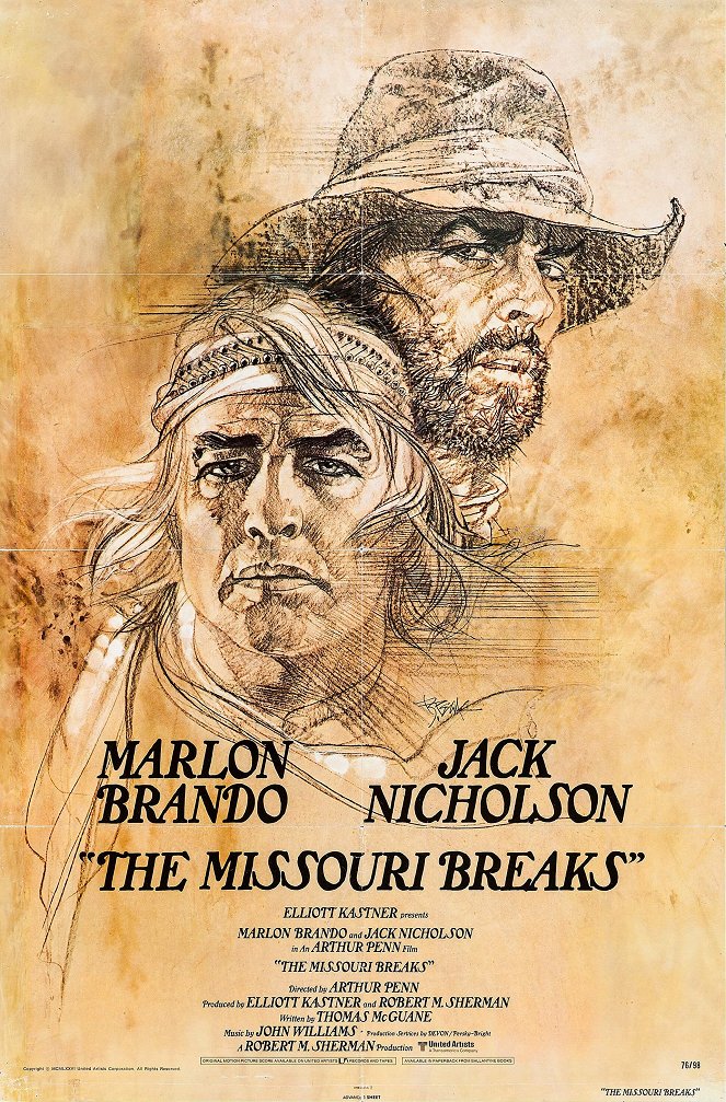 Missouri Breaks - Affiches