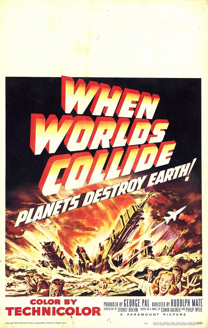 Botsing der planeten - Posters