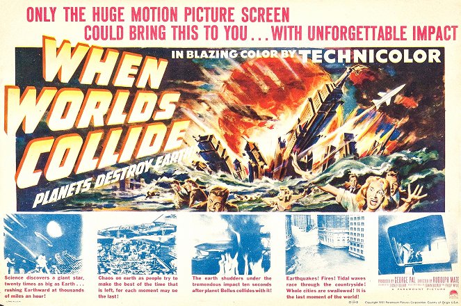 Botsing der planeten - Posters