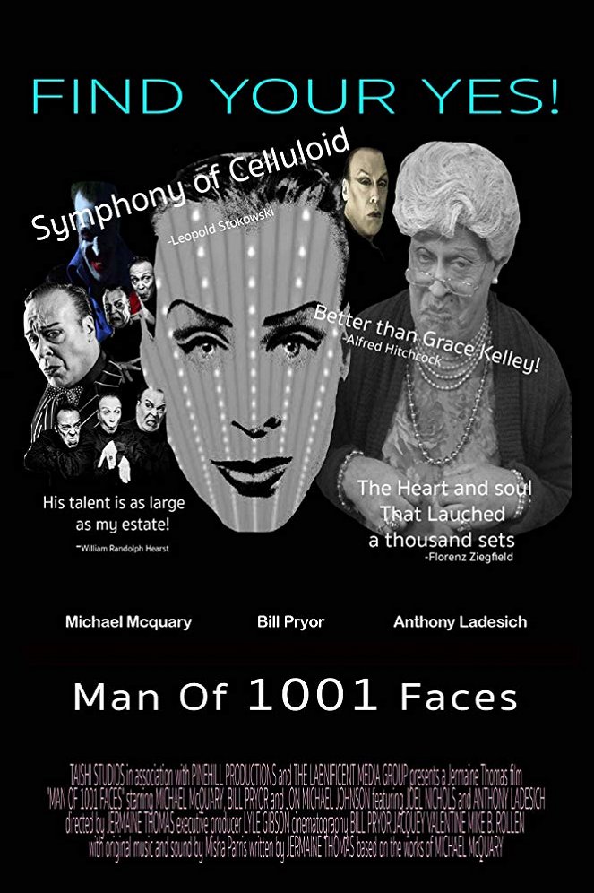 Man of 1001 Faces - Plakate