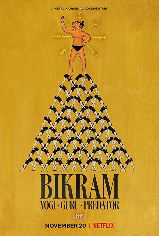 Bikram: jogín, guru, sexuální násilník - Plakáty