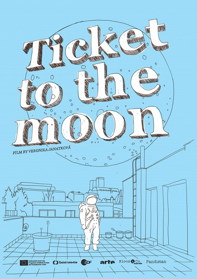 Ticket zum Mond - Plakate
