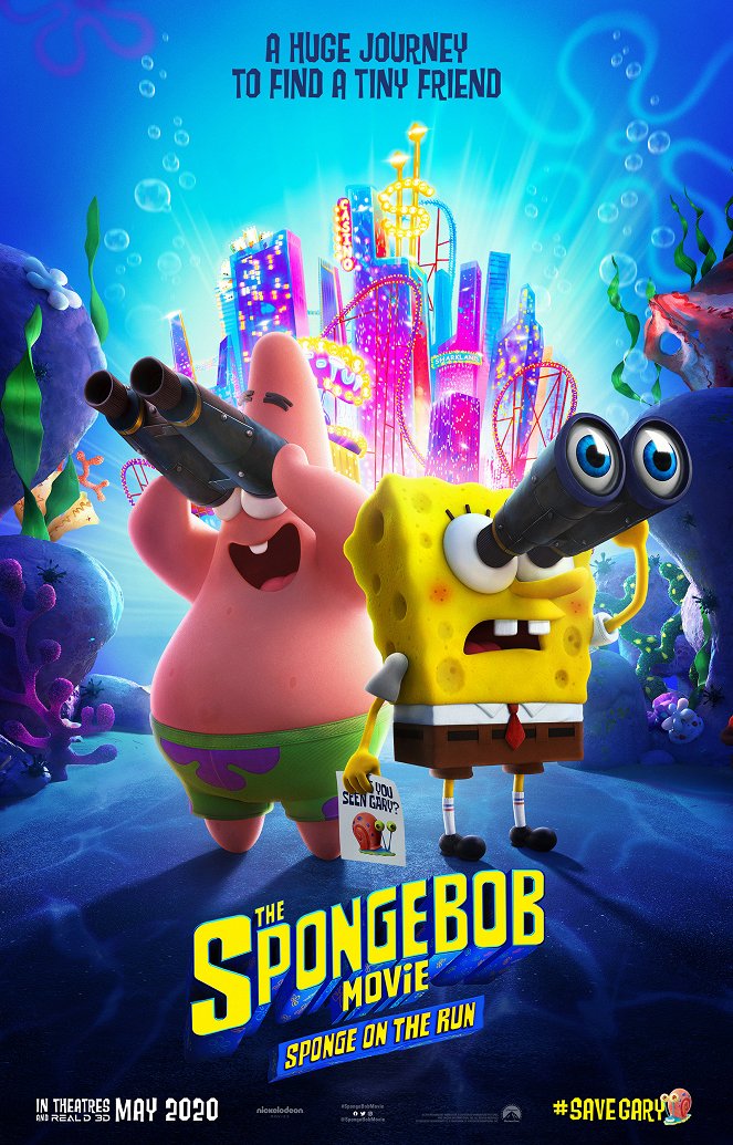 SpongeBob Film: Na ratunek - Plakaty