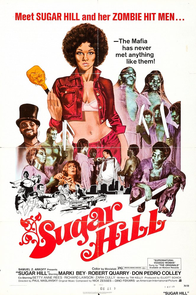 Die schwarzen Zombies von Sugar Hill - Plakate
