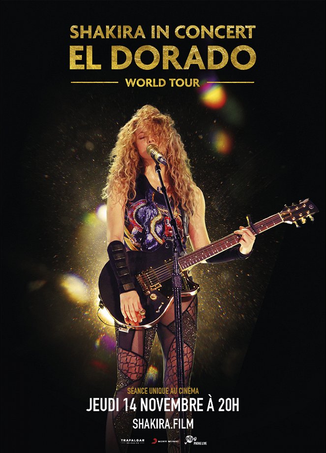 Shakira In Concert : El Dorado World Tour - Affiches