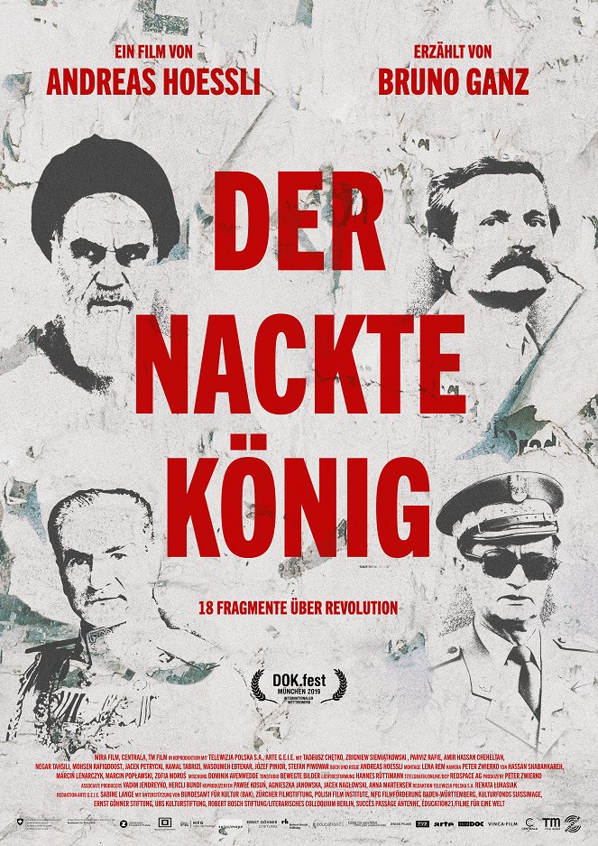 Le Roi nu - La révolution en 18 fragments - Plakáty