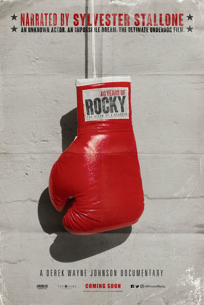 40 Years of Rocky: The Birth of a Classic - Plakate