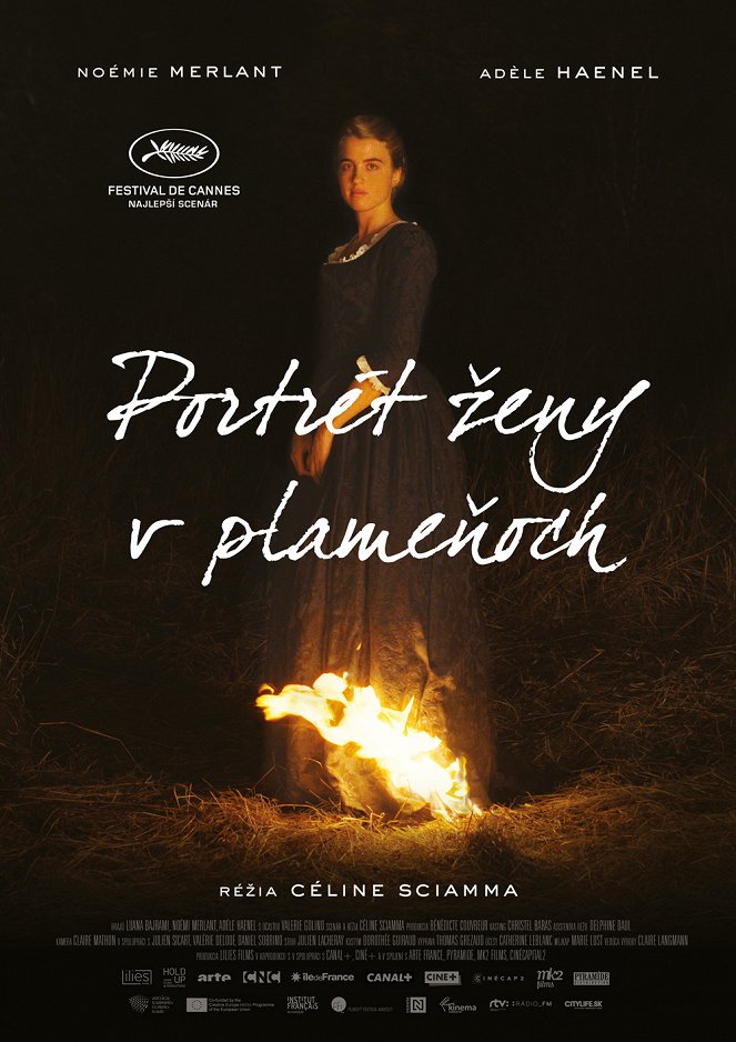 Portrét ženy v plameňoch - Plagáty