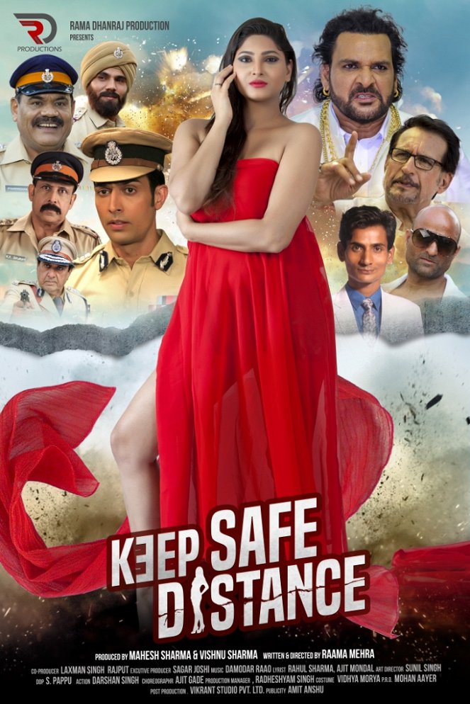 Keep Safe Distance - Plakate